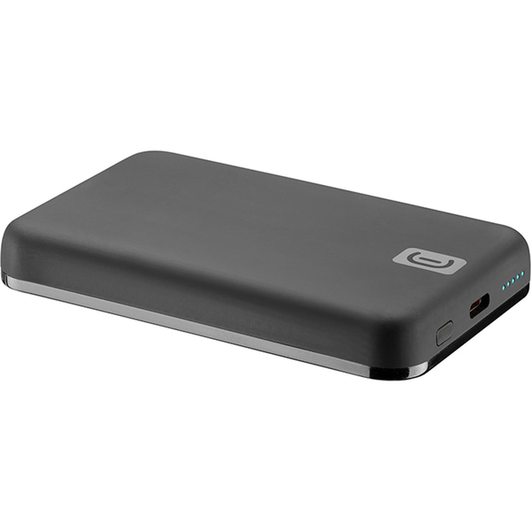 Cellularline 8018080449604 5000 mAh Bezdrôtové nabíjanie Čierna