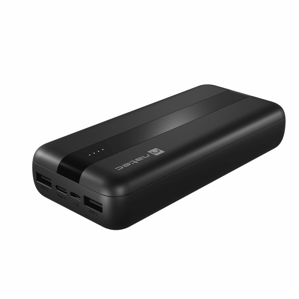Natec Trevi Power Bank 20000mAh Fekete (NPB-1922)
