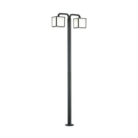 Trio 421560242 Cubango 15W 400lm 3000K E27 oszlop lámpatest antracit (t421560242)