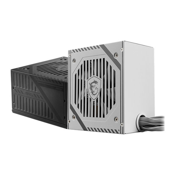 MSI Tápegység 650W 80+ Bronze, Fehér, SI (MAG A650BNL WHITE)