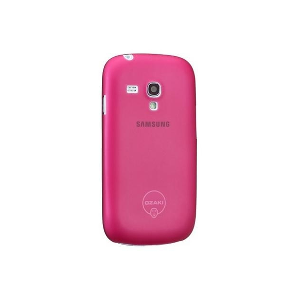 Ozaki OC700PK O!Coat 0.4 Jelly Samsung Galaxy S3 Mini Hátlap tok - Rózsaszín