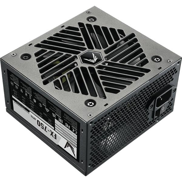 Formula Tápegység 750W - (80 Plus hatásfok, Aktív PFC, 12cm) (FX-750)
