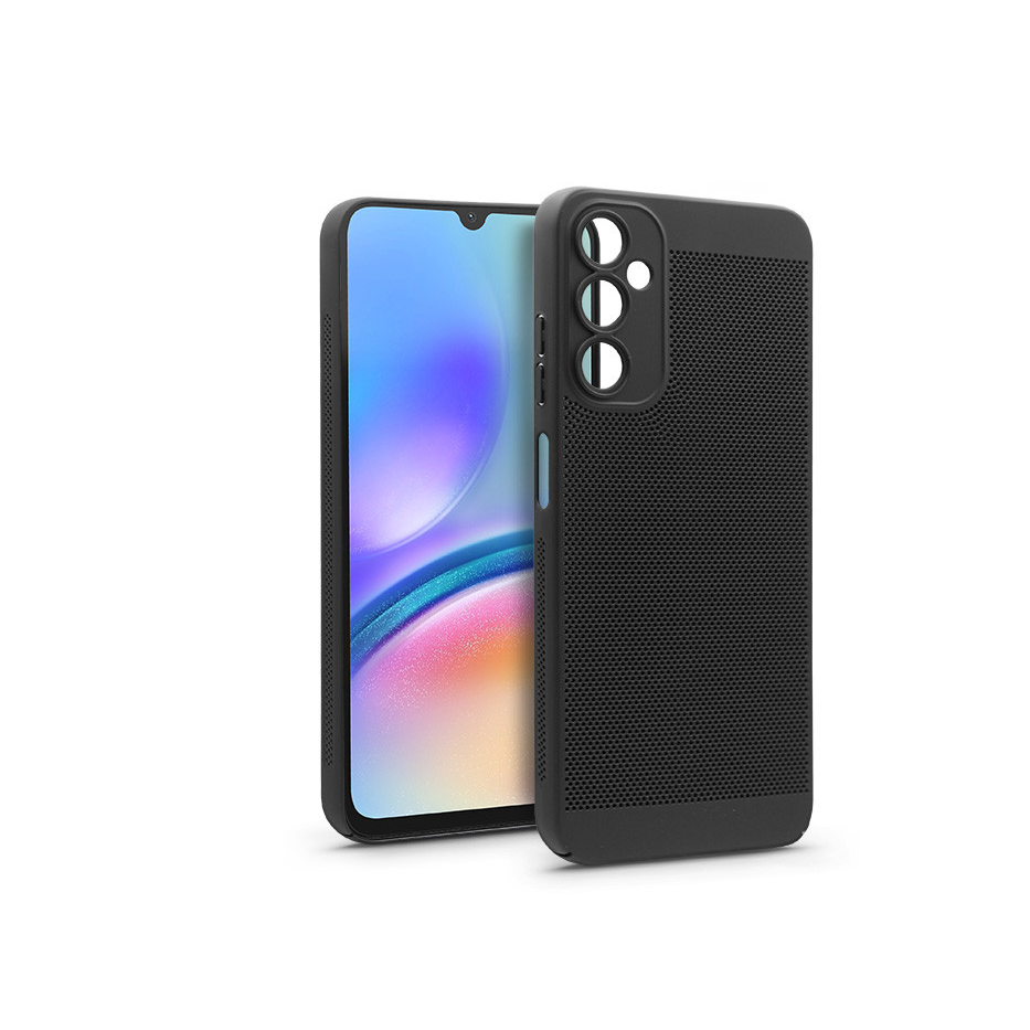 Samsung SM-A057F Galaxy A05s hátlap - Breezy - fekete (HF256110)