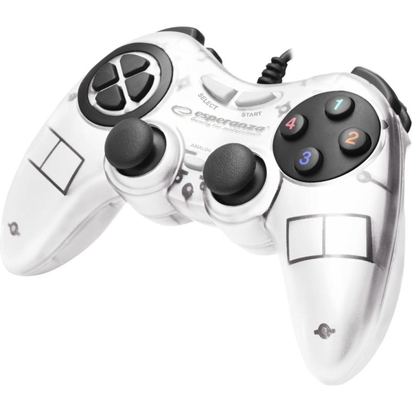Esperanza Fighter USB Gamepad White