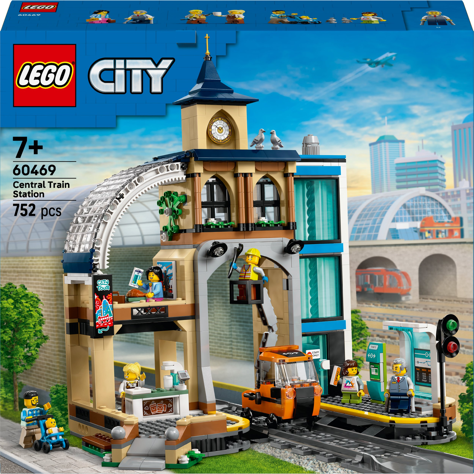 LEGO® City 60469 Központi pályaudvar (60469)