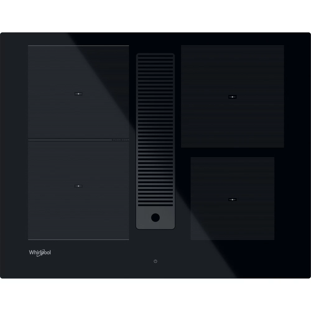 Whirlpool WVH 1065B F KIT főzőlap Fekete Beépített 65 cm Zónás indukciós főzőlap 4 zóna (WVH 1065B F KIT)