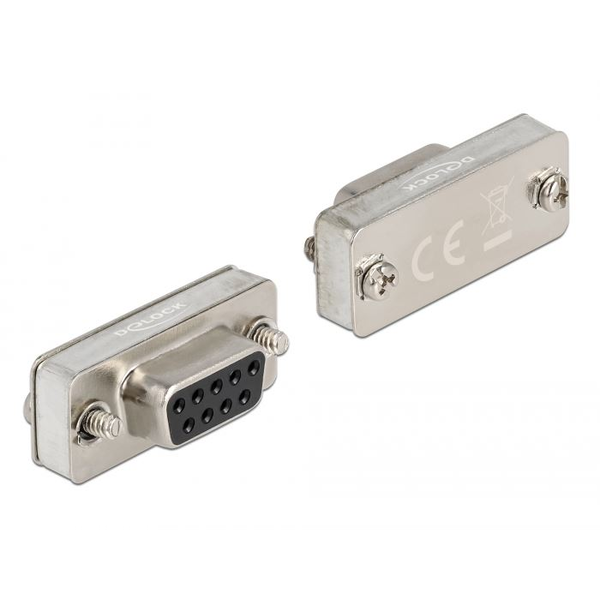 DELOCK RS-232/422/485 Loopback Adapter mit DB9 Buchse