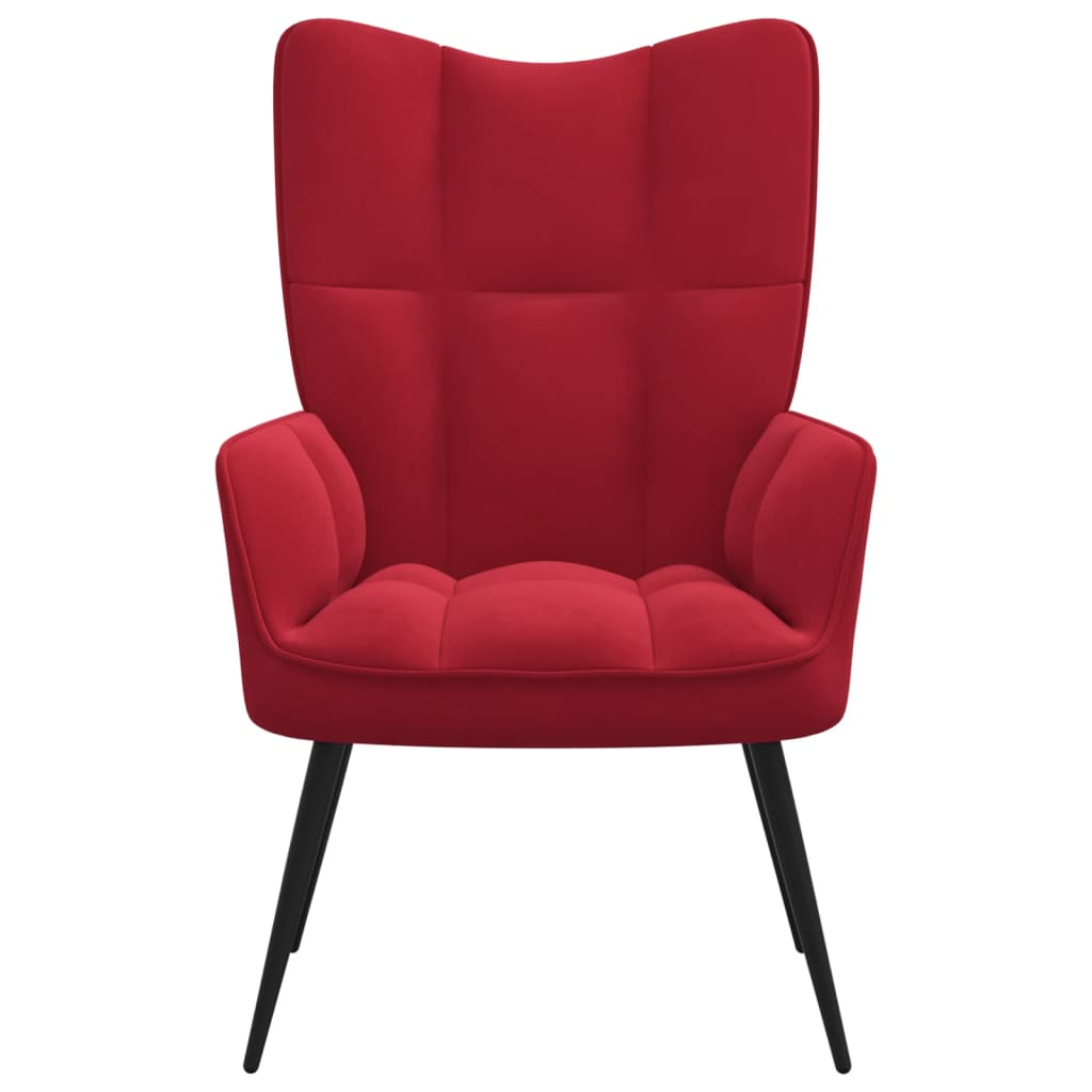 bordó bársony pihenőszék (328078)