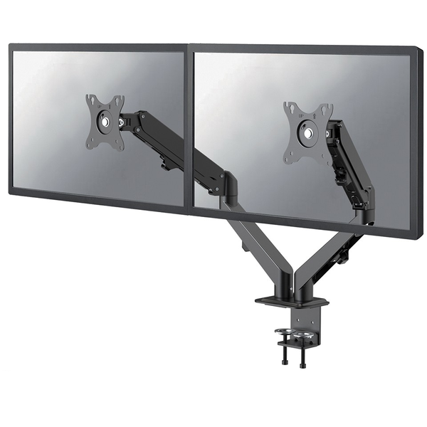 Neomounts DS70-700BL2 skærmbeslag og -stativer 68,6 cm (27") Sort Skrivebord