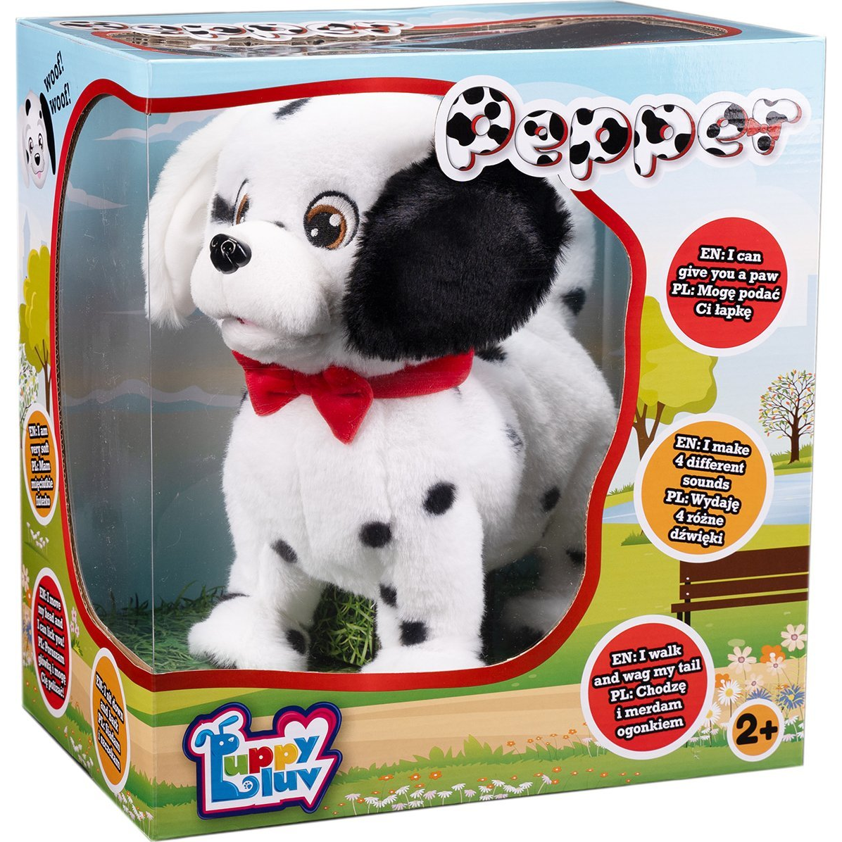 Pepper az Interaktív plüss kutyus - Puppy Luv (DKO0865)