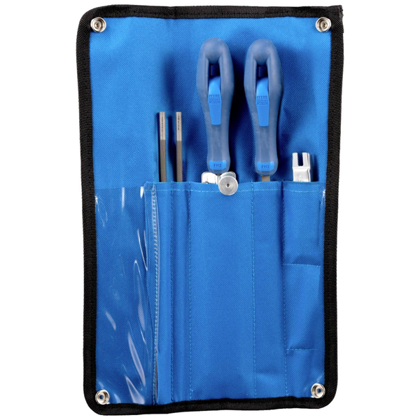 PFERD TOOLS  Láncfűrész élező készlet 5,16 mm 13/64&quot  3/8&quot  láncosztáshoz tekercszsákban 1 készlet (11099151)