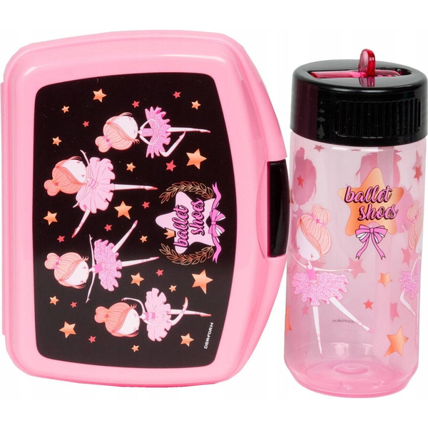 Balerinás Uzsonnás Doboz és Kulacs Szett - Clouds