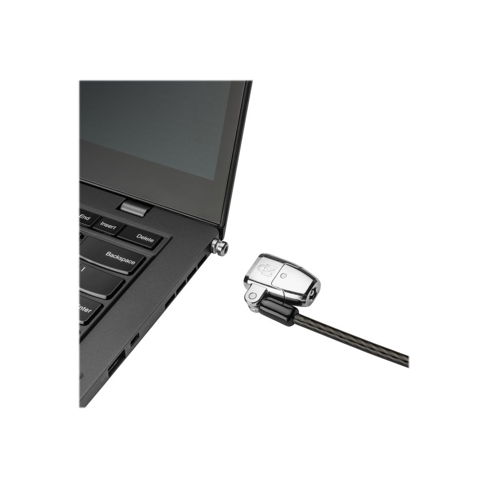 Kensington ClickSafe 2.0 Universal Keyed Laptop Lock kábelzár Fekete 1,8 M (K68102EU)