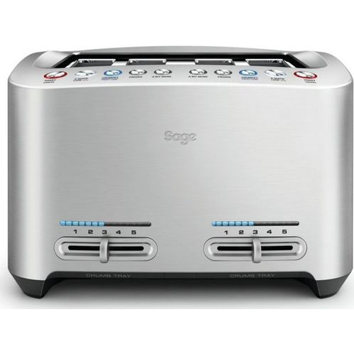 Hriankovač Sage Appliances STA845BAL2EEU1 strieborný/sivý 1900 W
