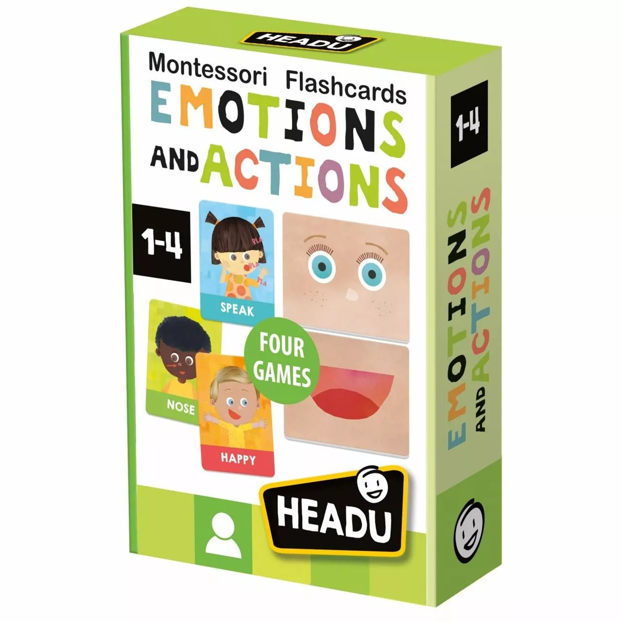 Headu Montessori érzelmi intelligencia-fejlesztő kártyák (EN24650)