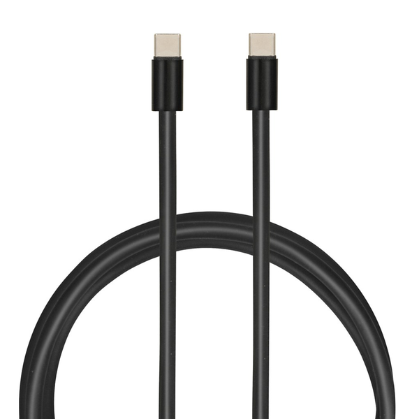 iBox USB-C apa - USB-C apa Adat- és töltőkábel 1m - Fekete