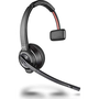 POLY W8210 Headset Vezeték nélküli Fejpánt Iroda/telefonos ügyfélközpont Bluetooth Dokkoló Fekete