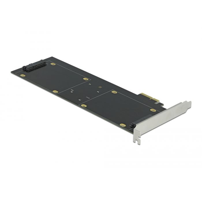 Delock PCI Express x2 kártya - 4 x SATA HDD / SSD (90433) (del90433)