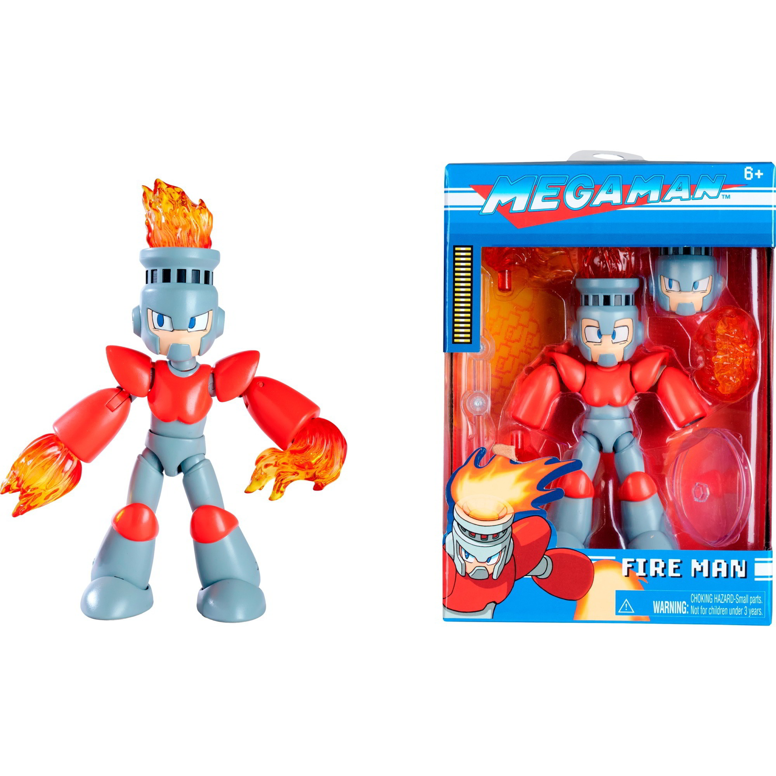 Jada Toys Mega Man - Tűzember figura (253251023)