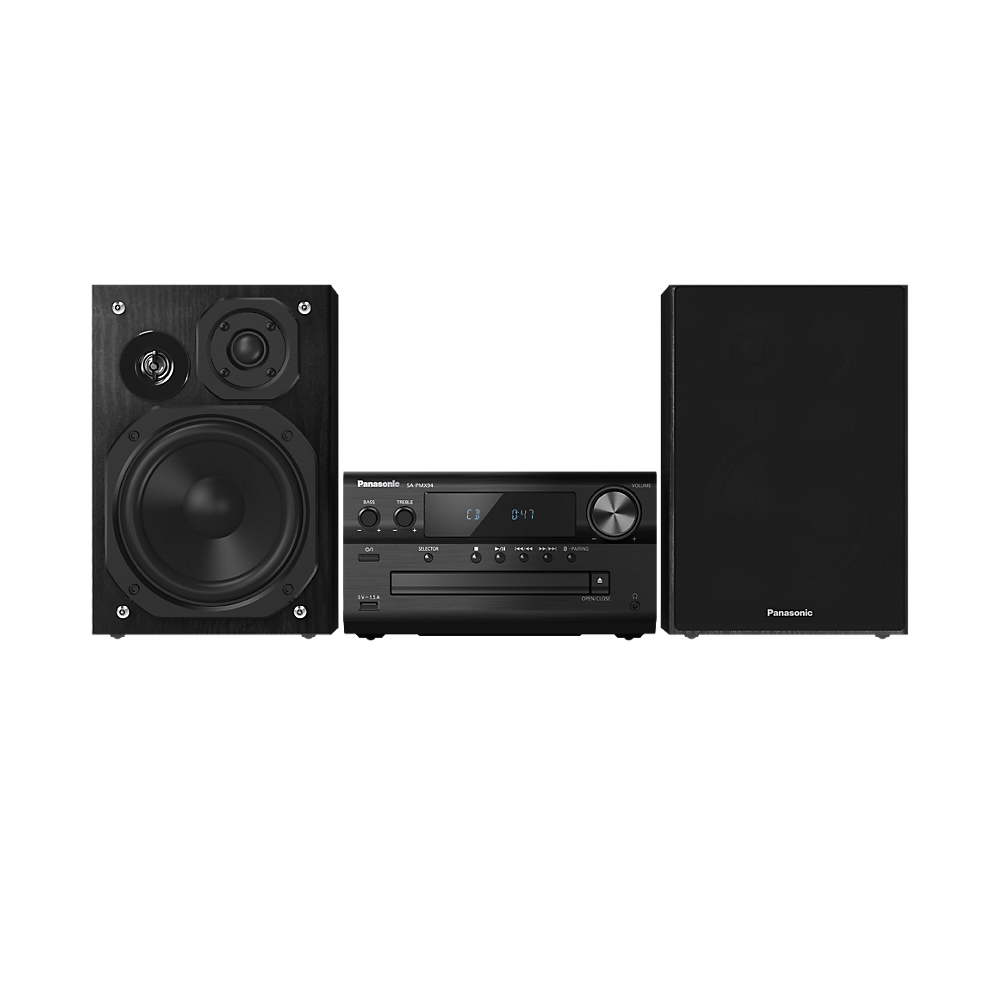 Panasonic SC-PMX94EG-K Micro HiFi rendszer - Fekete (SC-PMX94EG-K)