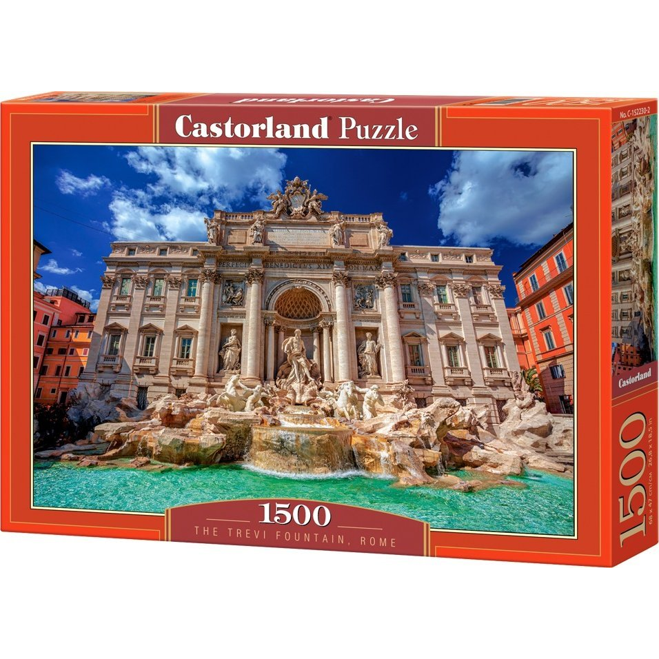 Puzzle 1500 db Trevi Szökőkút (5904438152230)
