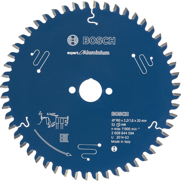 Bosch ‎2608644107 cirkelzaagblad 23,5 cm 1 stuk(s)