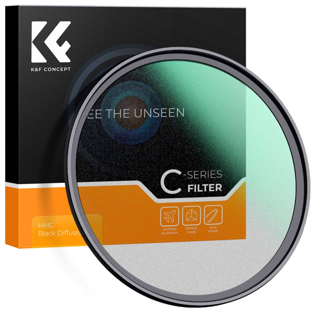 K-F CONCEPT C Series Black Mist 1/8 lágyító szűrő 62mm (01-2256)