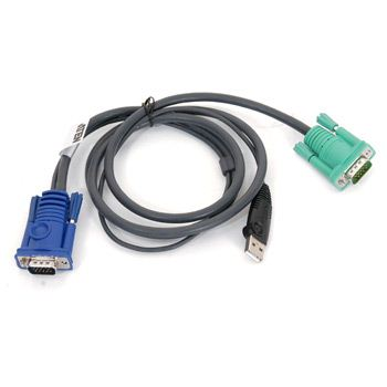 ATEN 2L-5205U KVM-kabel Sort 5 m