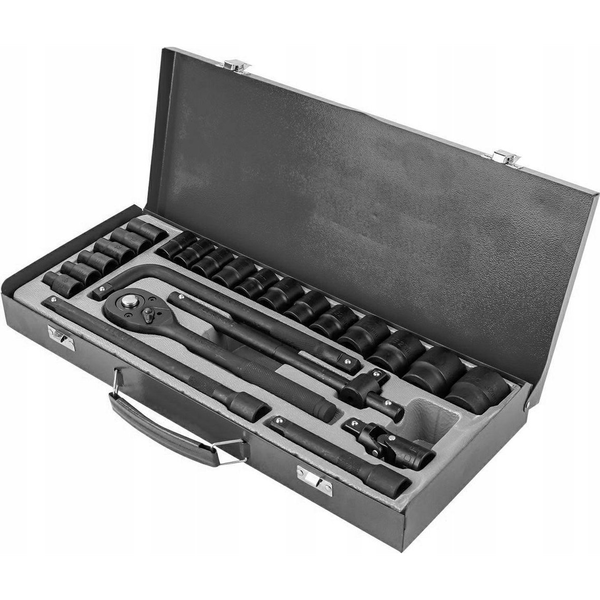 Zestaw narzędzi Forcekraft Zestaw narzędzi 1/2" 24el. (8-32mm) (6-kątnych)