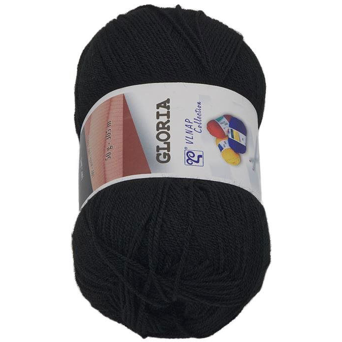 Gloria 50g - 59005 fekete (6576)