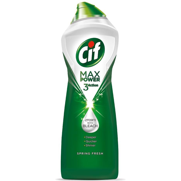 Cif čisticí mléko s bělidlem Max Power Spring Fresh 1L