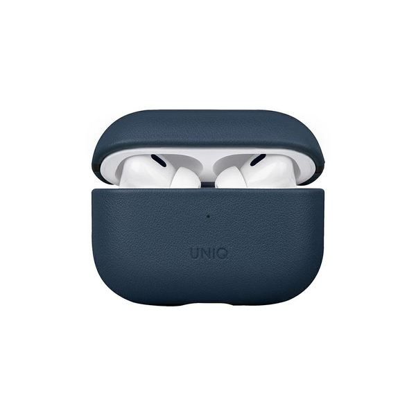 UNIQ tok Terra AirPods Pro 2 gen. készülékhez Valódi bőr (2022/2023) kék