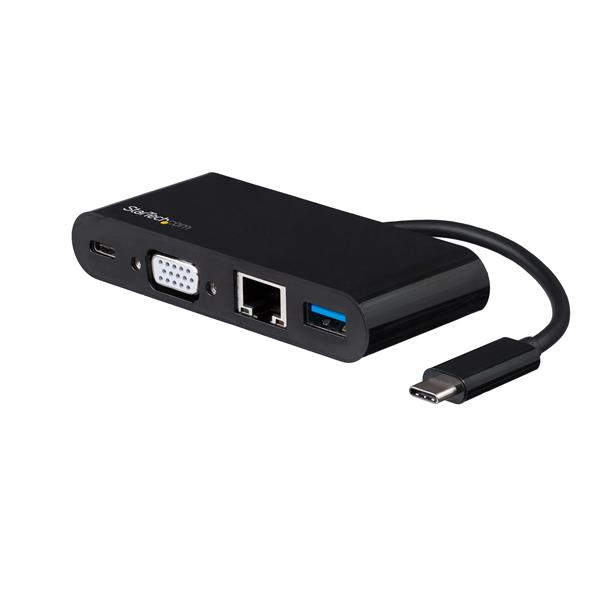 StarTech.com DKT30CVAGPD laptop dock & poortreplicator Bedraad USB 3.2 Gen 1 (3.1 Gen 1) Type-C Zwart