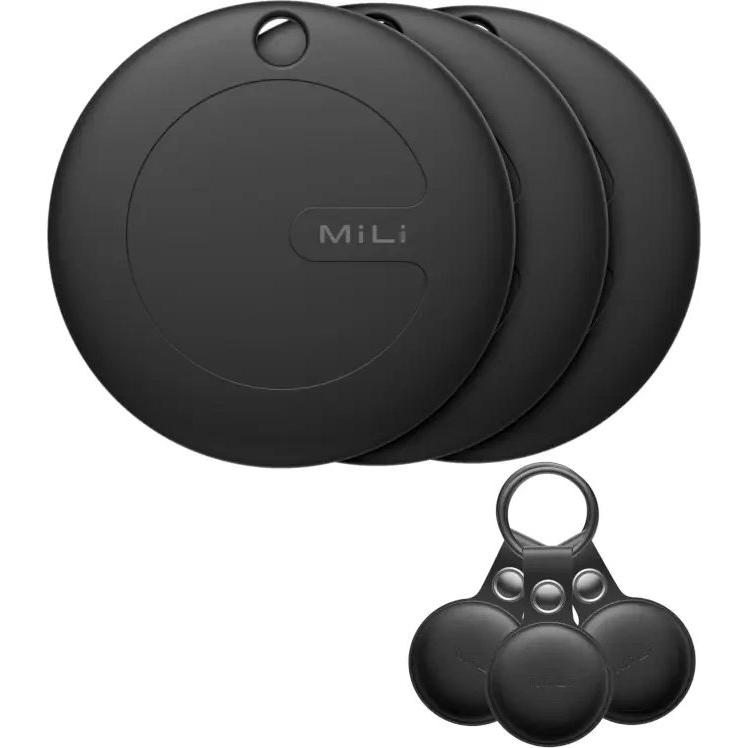 MiLi MiTag ANDROID GPS Locator 3 pieces for: backpack, keys, dog luggage