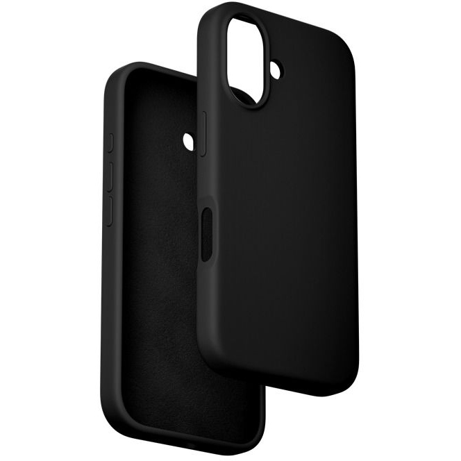 Vention iPhone 16 fekete Liquid szilikon MagSafe tok (KUHB0-10)