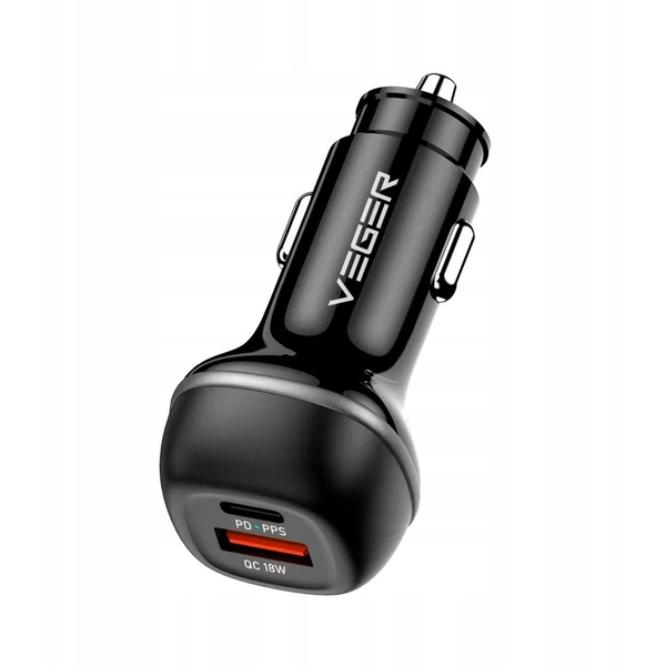 Nabíjačka do auta, USB typ C Veger 3000 mA