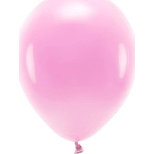  Party Deco Balony Eco jasno różowe 30cm 10szt (513544) - 5900779137844