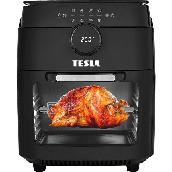 Tesla QG800 Forró levegős sütő és grill - Fekete