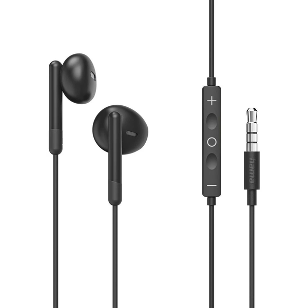 Hama Noble Headset Ledningsført I ørerne Opkald/musik Sort