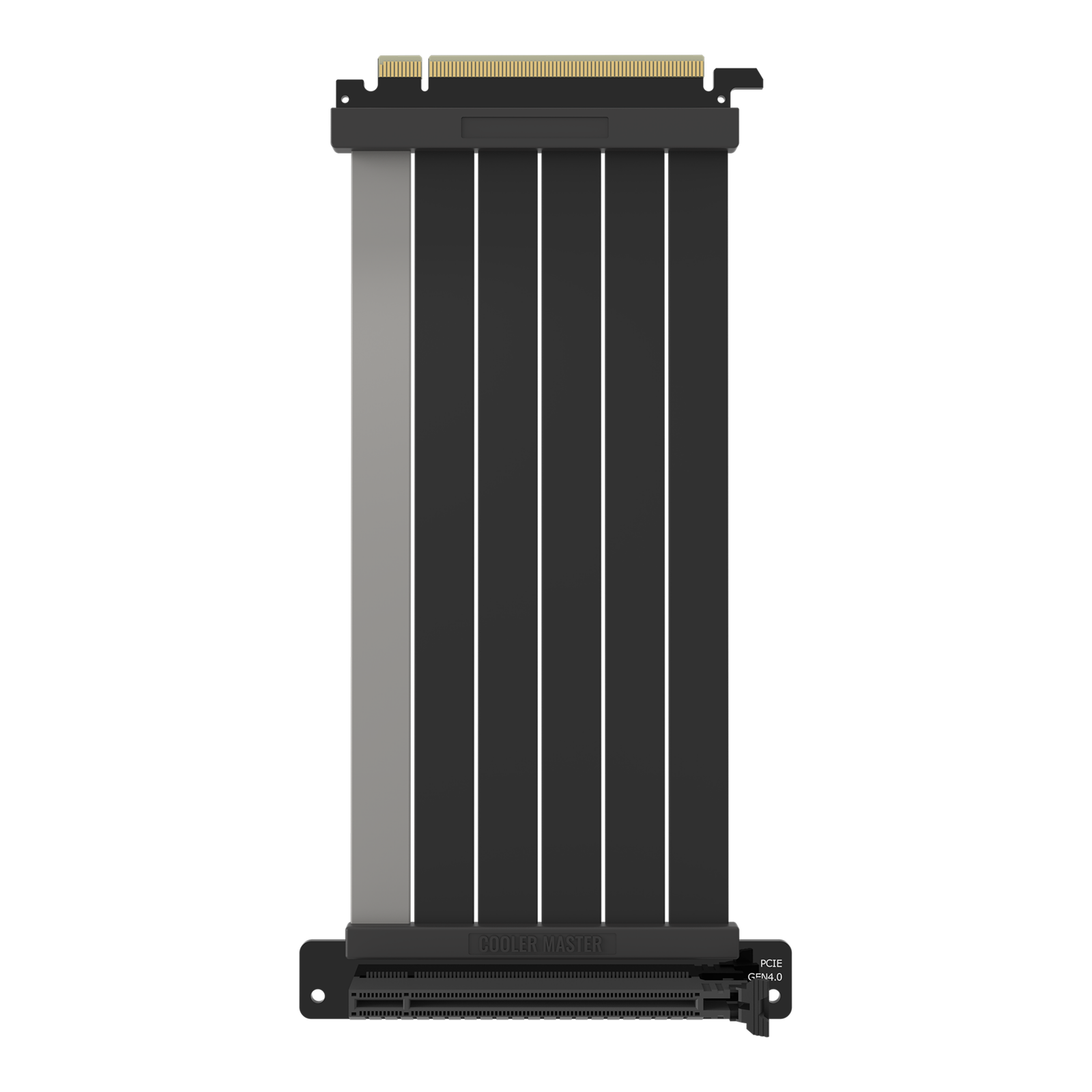 Cooler Master Masteraccessory PCIe 4.0 x16 V2 Riser Kábel 200mm - Fekete (MCA-U002R-KPCI40-200)