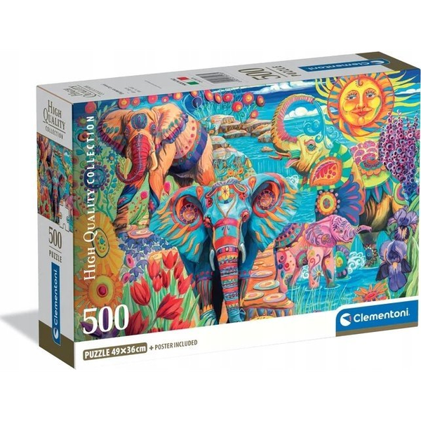 Clementoni High Quality Collection 35578 puzzel Legpuzzel 500 stuk(s) Kunst