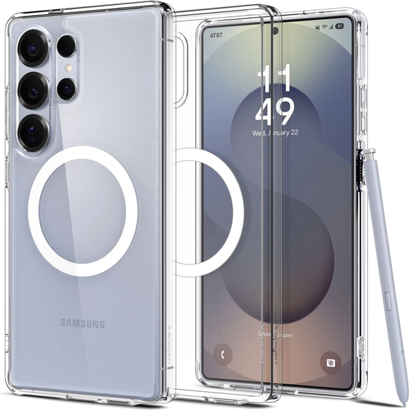 Zadní Kryt Spigen pro Samsung Galaxy S25 Ultra, bezbarvý