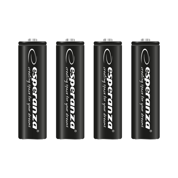 Esperanza EZA106 Ni-MH 2600mAh AA Újratölthető elem (4db/csomag)