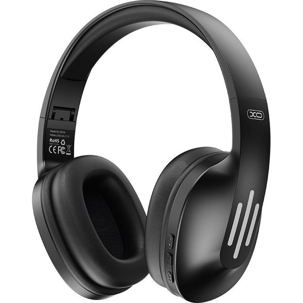 XO BE39 Bluetooth слушалки, черни
