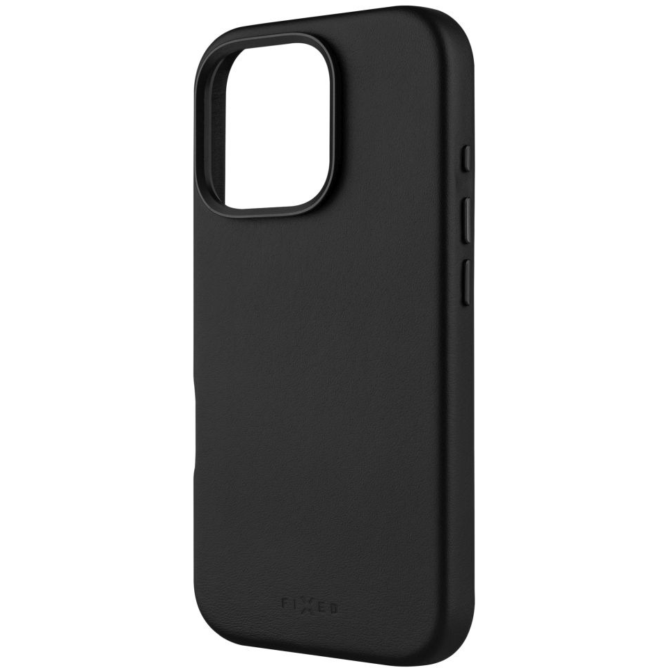 FIXED MagLeather Apple iPhone 16 Pro MagSafe fekete tok (FIXLM-1402-BK)