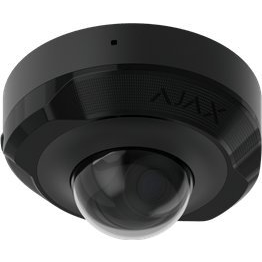 Ajax DomeCam Mini BL /kültéri/8MP/2,8mm/IR15m/H265/JetSparrow/Mikrofon/fekete IP mini dómkamera