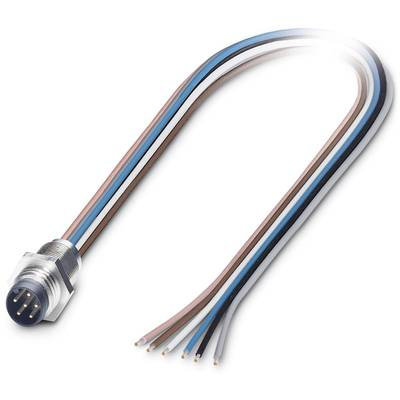 Flush-type connector SACC-E-M 8MS-6CON-M 8/0,5 1542664 Phoenix Contact (1542664)