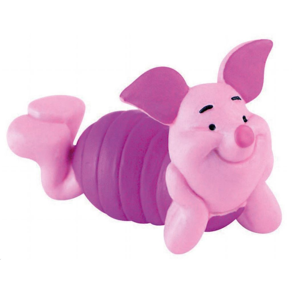 Bullyland Micimackó: Malacka játékfigura (12344) (12344)