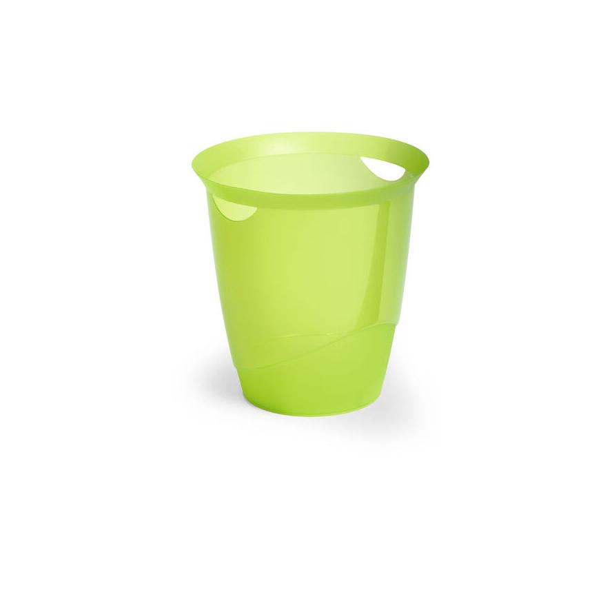 DURABLE TREND Papierkorb 16l transluzent grün (1701710017) (1701710017)
