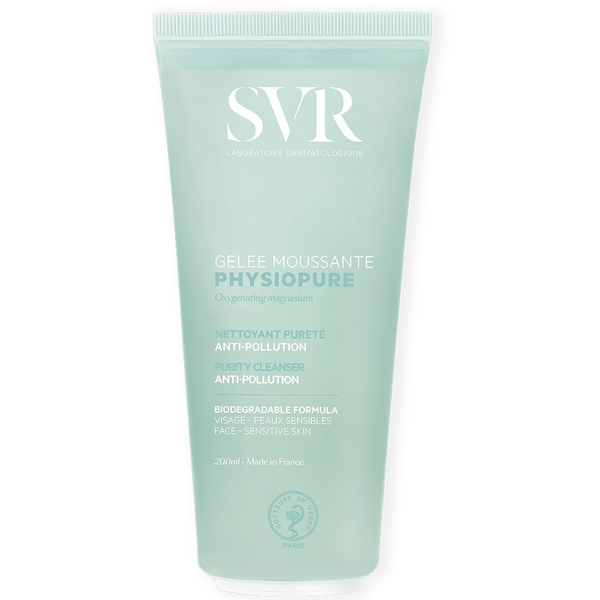 Habzó tisztító gél, Physiopure SVR, 200 ml